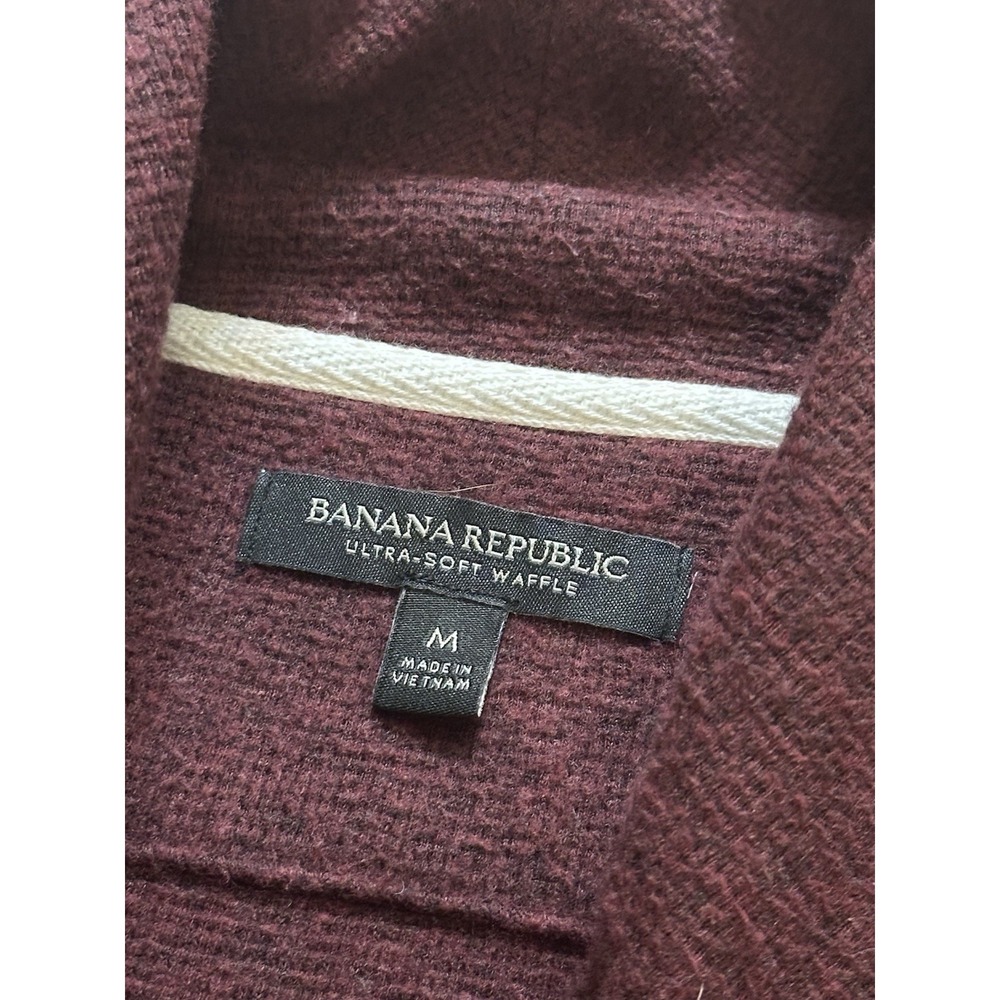 Men's Banana Republic Knitted Pullover Sweater - Medium - Ultra Soft Waffle - Picture 3 of 3